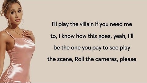 Ariana Grande - true story (lyrics)