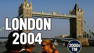 Celebrity London 2004 MiniDV | Rare Early-2000s Street Scenes & Thames Cruise Profile