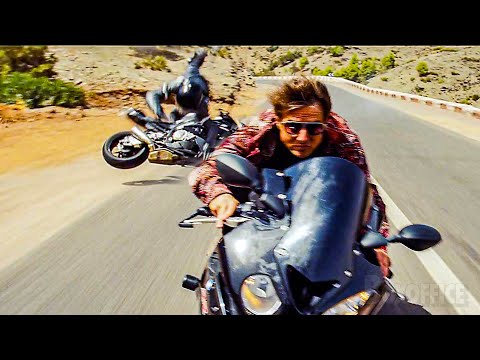 Persecución en motocicletas a alta velocidad | Misión: imposible 5 | Clip en Español
