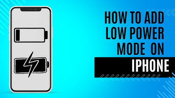 How to add low power mode on iPhone 2024| how to put low power mode on iphone 13