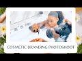 VLOG: behind the scenes | branding photoshoot |cosmetics