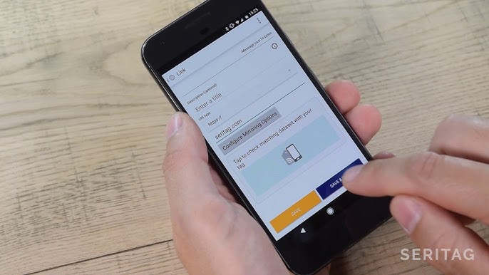 How to Write a URL to an NFC Tag and Use it in the Office