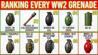 Ranking Every WW2 Grenade: Which One Was Actually the Best