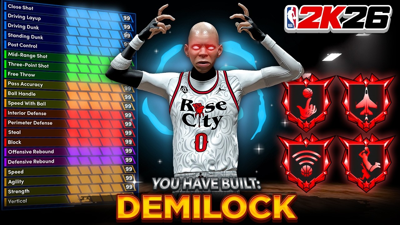 *NEW* 6'6 "DEMILOCK" LOCKDOWN DEFENDER BUILD IN NBA 2K26 - BEST LOCKDOWN BUILD 2K26