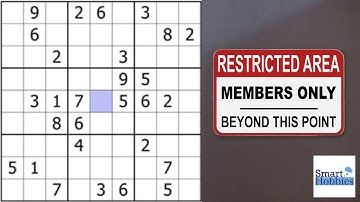 Solve EXCLUSIVE Sudoku From Members Only Puzzle Pack