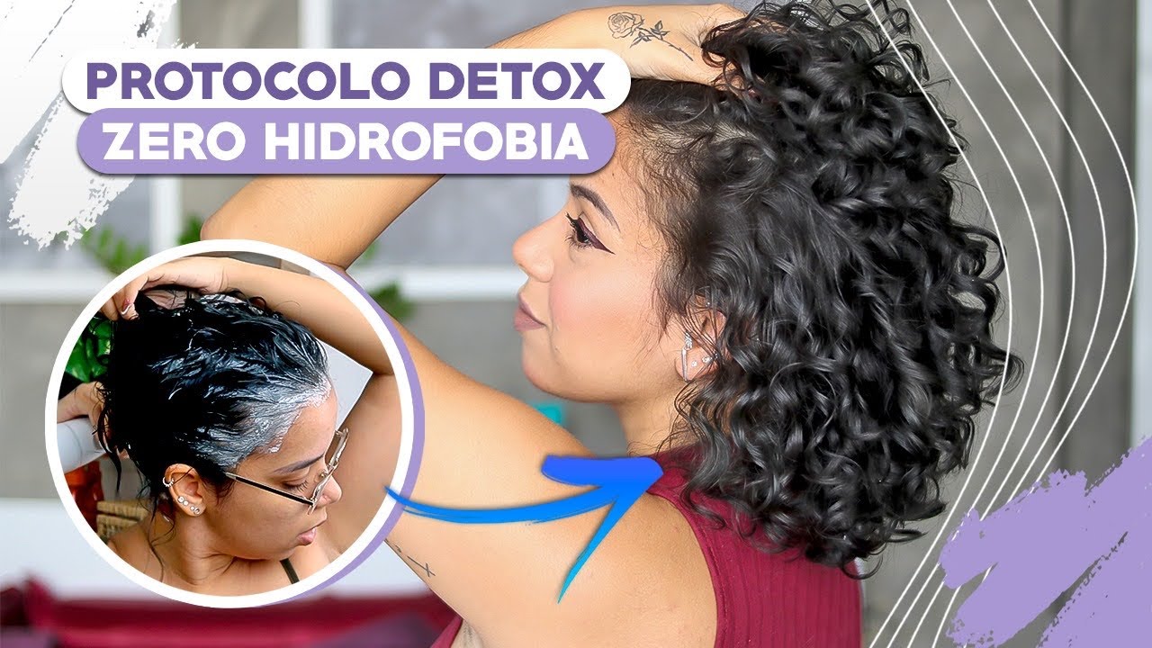 PROTOCOLO DETOX PARA CABELOS COM ACUMULO DE SUJEIRA, HIDROFOBIA CAPILAR E BUILD UP - Tamires Maia