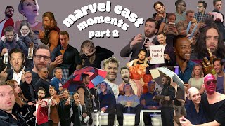 marvel cast moments that never go out of style | part 2