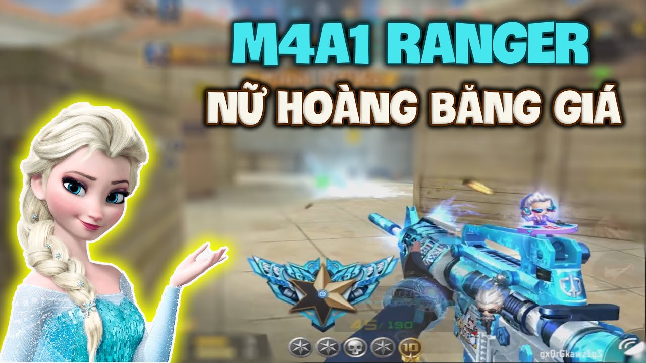 CF Mobile/CF Legends | M4A1 Ranger-Frost | Mạnh CFM Rank C4