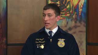 Oklahoma FFA State Star in Ag Science- Riley Bingham