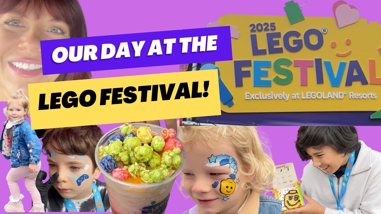 Everything We Did at the LEGO Festival! // LEGOLAND California