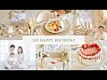 1st happy birthday♡娘が1歳になりました！ / vlog / スタジオ撮影 / おうちスタジオ / クレイケーキ / スマッシュケーキ