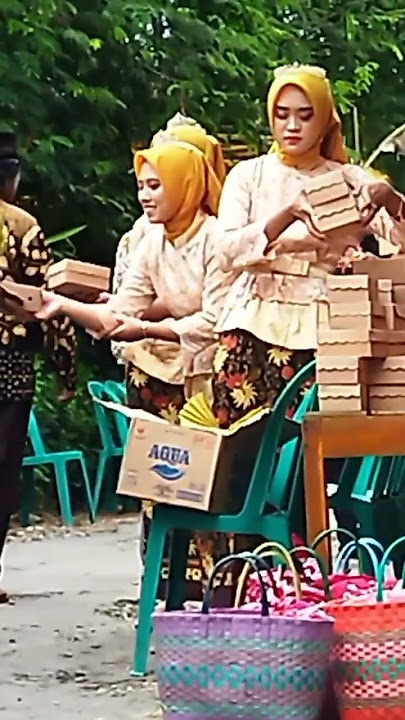 TRIMA TAMU UNDANGAN MANTEN ADAT JAWA#shorts