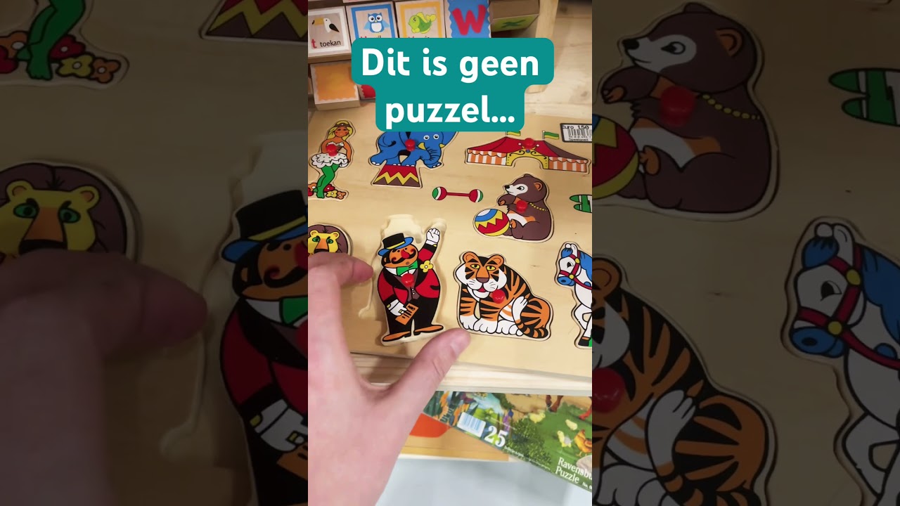 Loop je niksvermoedend door de kringloop… 