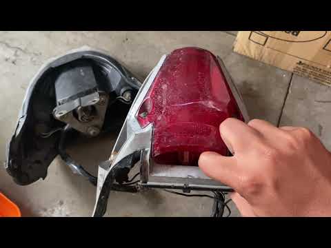 Winker and tail lights assy for smash 115 installed to smash revolution 110(Suzuki Smash revo)