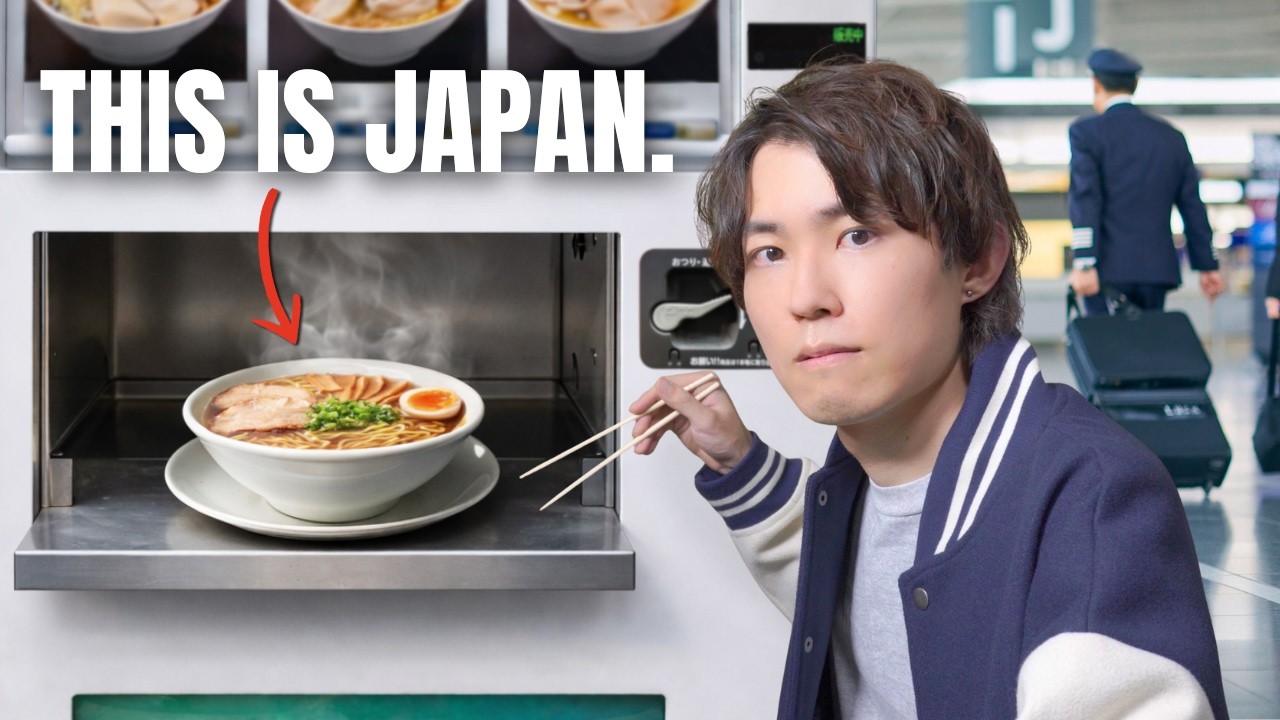I Tried Every Weird Vending Machine at a Japanese Airport