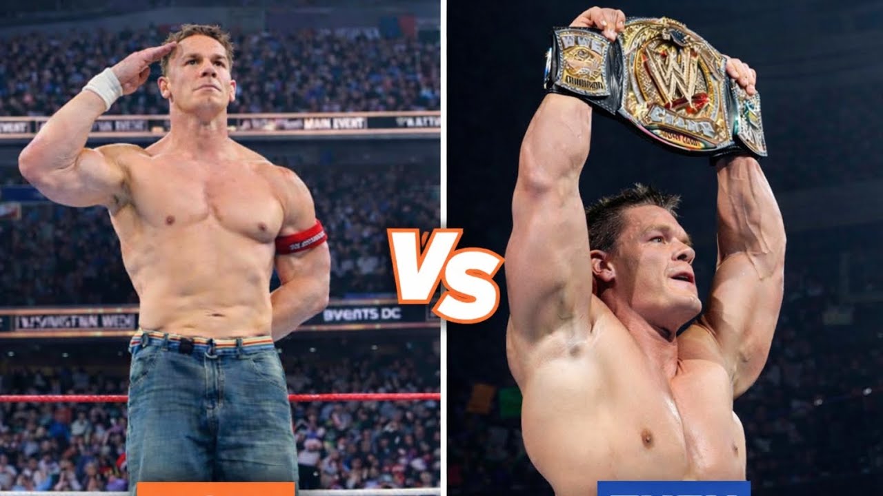 John Cena (Now) vs John Cena (Then) | WWE 2k25 