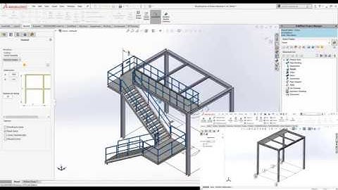 SolidPlant 3D vs SolidWorks Routing : Steel Structures