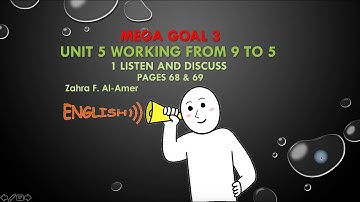 Mega Goal 2 الصف الثاني ثانوي | Unit 5 | 1 Listen & Discuss