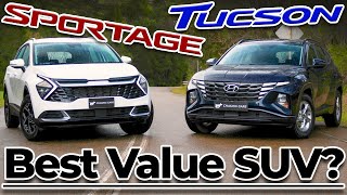 which affordable suv is best? (hyundai tucson vs kia sportage 2022 comparison review)