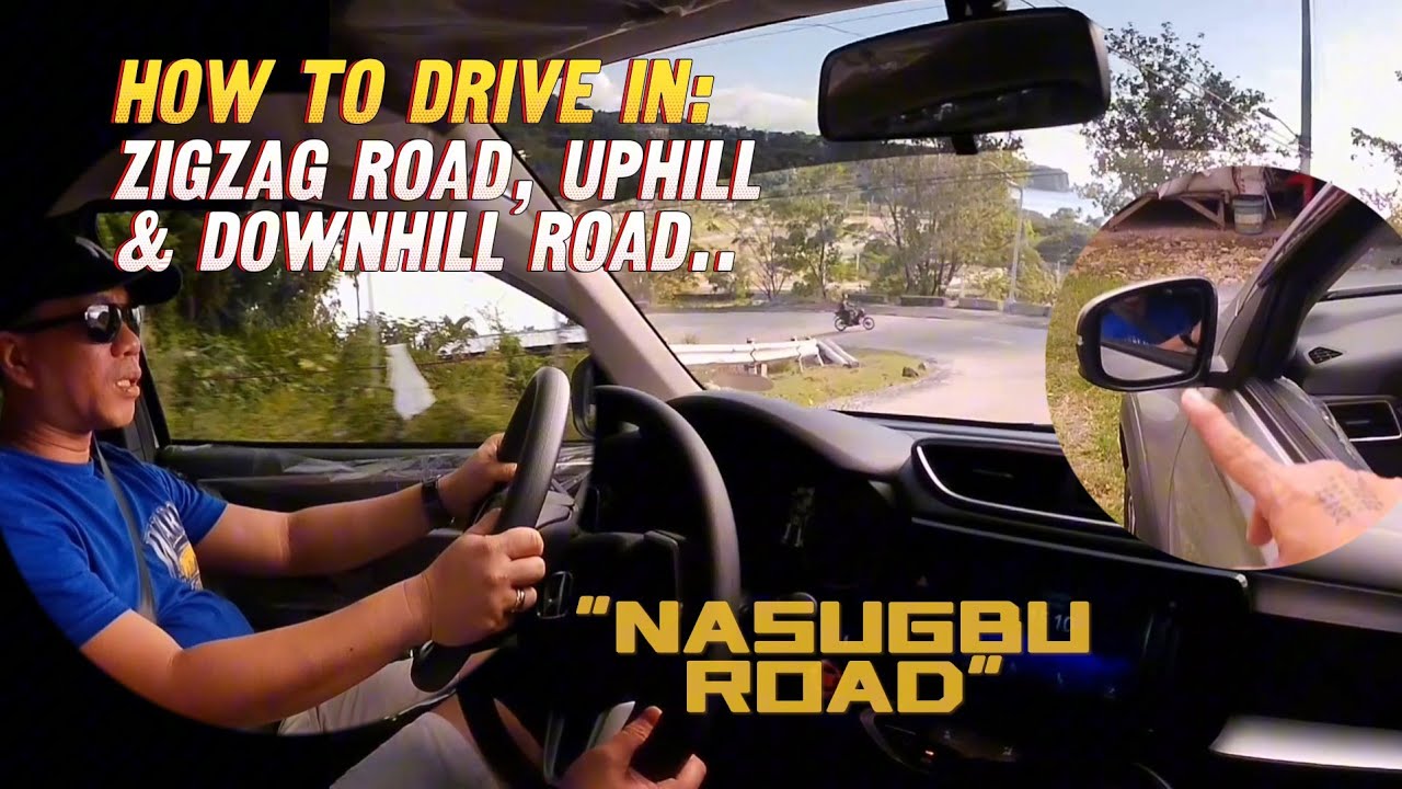 DRIVING LESSON FOR AUTOMATIC | UPHILL & DOWNHILL | ZIGZAG ROAD & PARKING LESSON