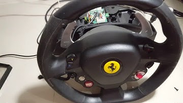 HOW TO FIX A THRUSTMASTER FERRARI STEERING WHEEL FOR XBOX 360 PC AND PS4