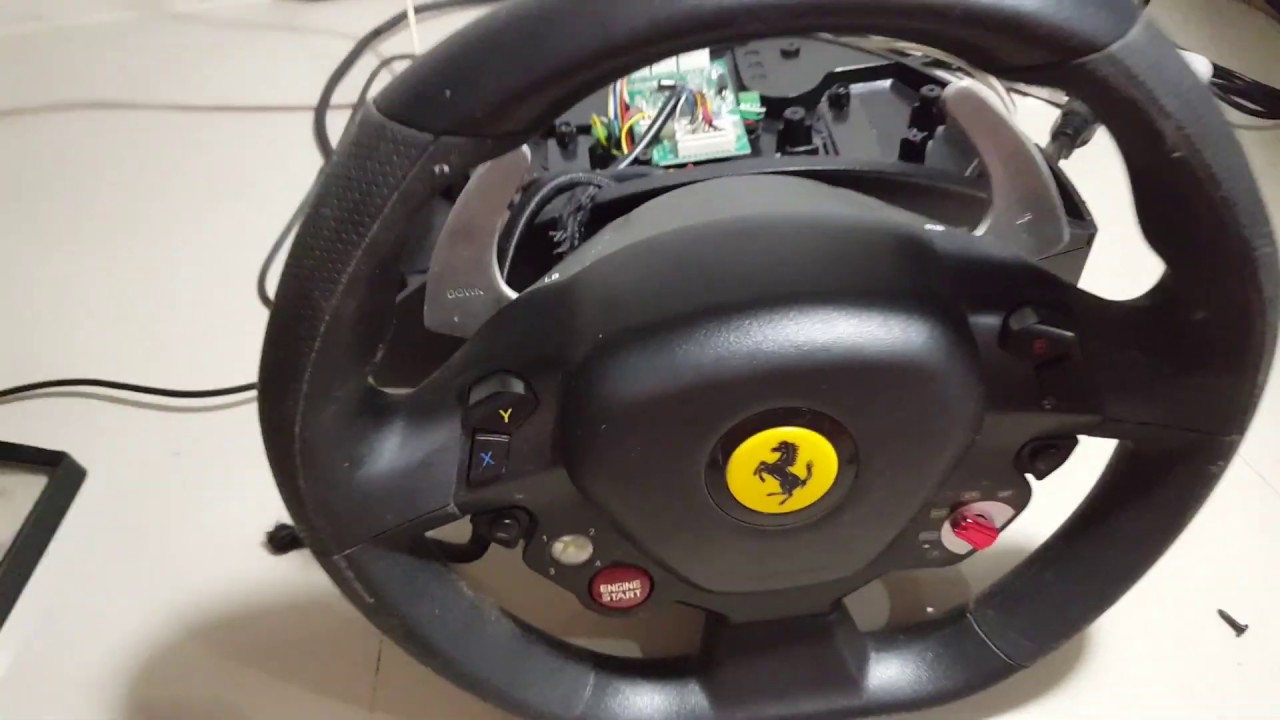 How To Re Center A Thrustmaster Steering Wheel By Rickstuff