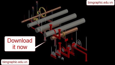 The Hanger for Pipework in Revit mep