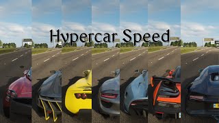 [Hypercar Speed] Immense speeds of hypercars in Forza Horizon 4!!!