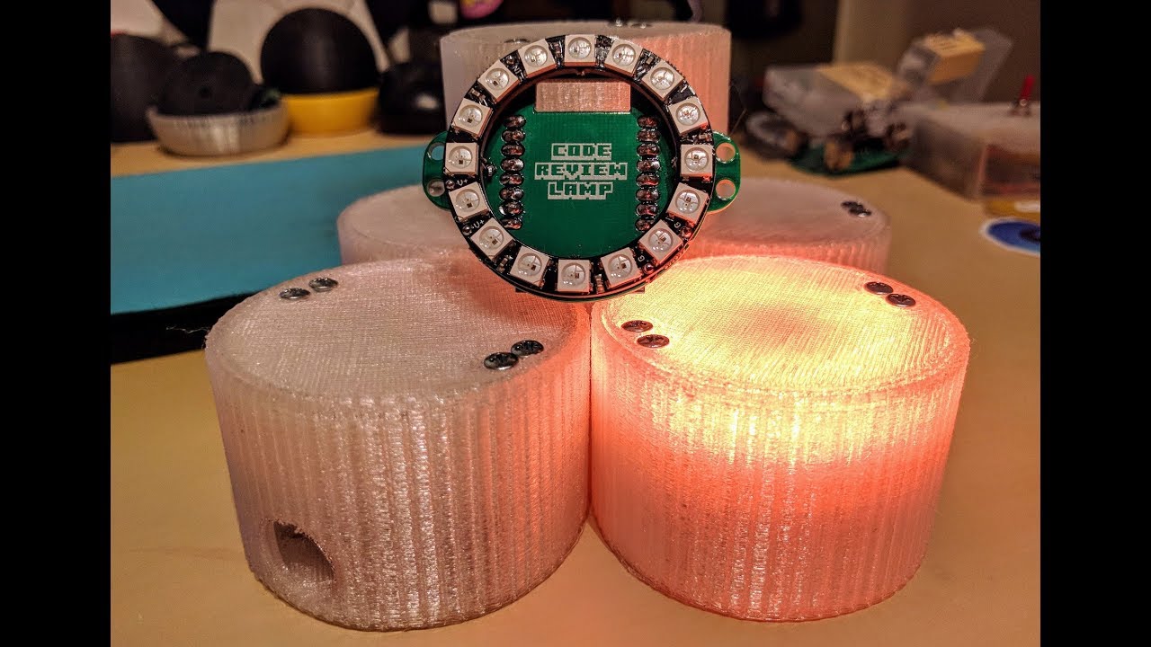 Code Review Lamp - YouTube
