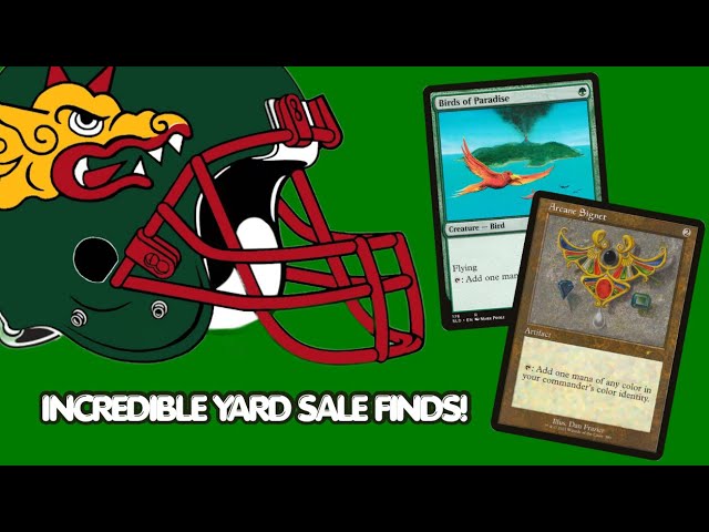 SICK MTG Finds at Today's Yard Sale :) - YouTube