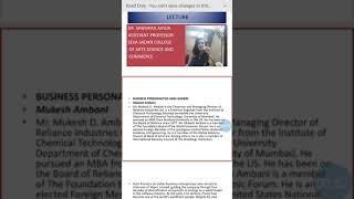 fdp assignment video