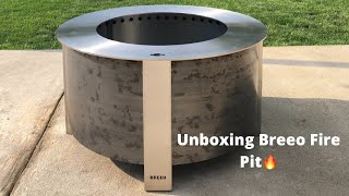 Breeo X24 Smokeless Fire Pit Unboxing! Must see this!