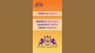 Benefits of Tally Learning From Henry Harvin Education | Henry Harvin