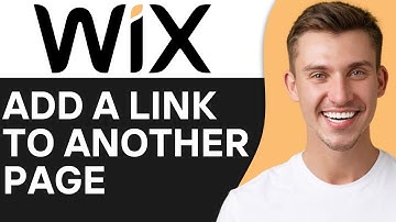 HOW TO ADD A LINK TO ANOTHER PAGE ON WIX (2025)