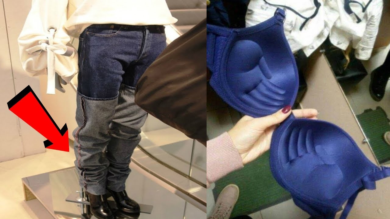 16 Bizarre Clothing Items That Raise Too Many Questions - YouTube
