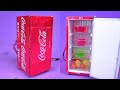 Faça uma Incrível Mini Geladeira com latas de refrigerante