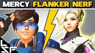 HOW TO DEAL WITH THE NEW MERCY AS TRACER | Overwatch Tracer Tips