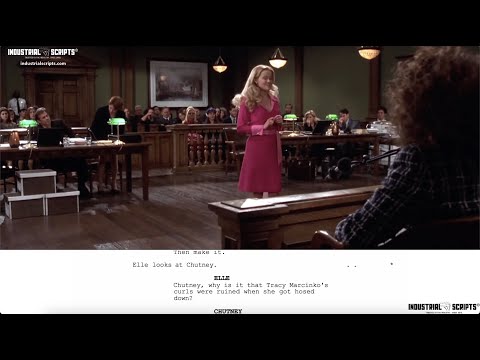 Classic Movie Scenes: LEGALLY BLONDE (2001) // Court Scene / Script-to-Screen