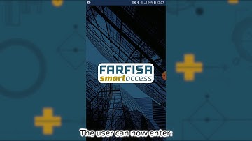 Tutorial app Farfisa Smart Access