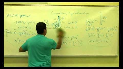 Angular Momentum and Collisions Example 4 Part 2.avi