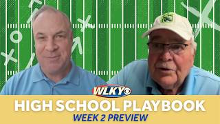 High School Playbook - Kentucky, Indiana Week 2 previews
WLKY Sports Director Kent Taylor and former head coach Bob Redman discuss matchups across the region for Week 2 of the high school football season. High School Playbook - Kentucky, Indiana Week 2 previews
