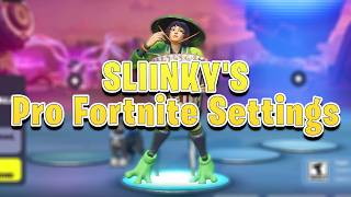 Sliinky Pro Fortnite Settings 2026