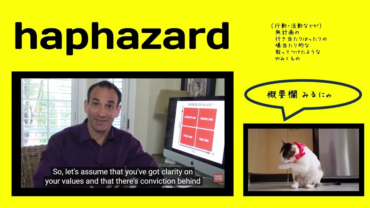 英検1級【過去問】1600単語 Haphazard