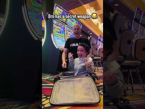 BRO HAS A SECRET WEAPON #slots #jackpot #vegas