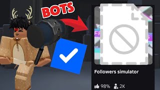 The Roblox Follower Bot Problem Is WAY Bigger Than We Thought...