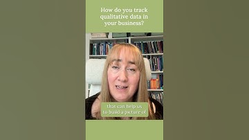 How do you track qualitative data in your business #shorts