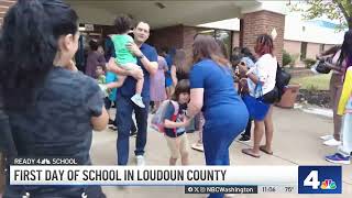 Loudoun County parents, teachers talk first day of school | NBC4 Washington