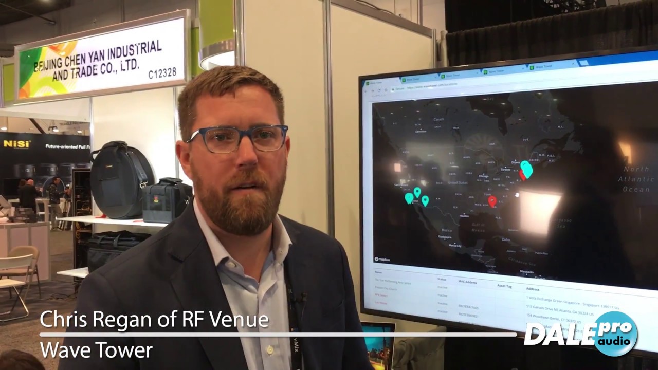 Dale Pro Audio - RF Venue WaveTower at NAB 2018