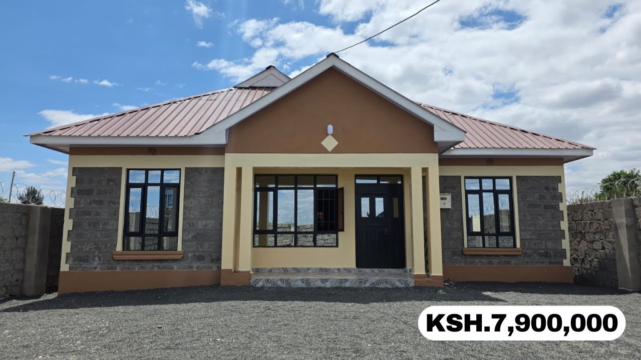 3 Bedroom Bungalow in Kitengela – Full House Tour | Affordable 7.9M Home in Kenya 🏡
