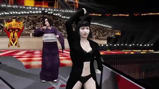 乃木坂46 VS 広瀬すず & 松嶋菜々子 WWE2k17 白石麻衣 生田絵梨花 CAW screenshot 2
